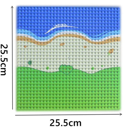 32X32 32X16 Dots Classic Base Plates Blocks Small Size DIY Bricks Baseplates ABS Plastic Assembly Plate Blocks for Children Kids