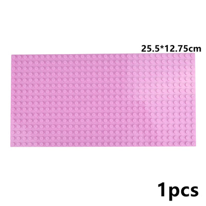 32X32 32X16 Dots Classic Base Plates Blocks Small Size DIY Bricks Baseplates ABS Plastic Assembly Plate Blocks for Children Kids