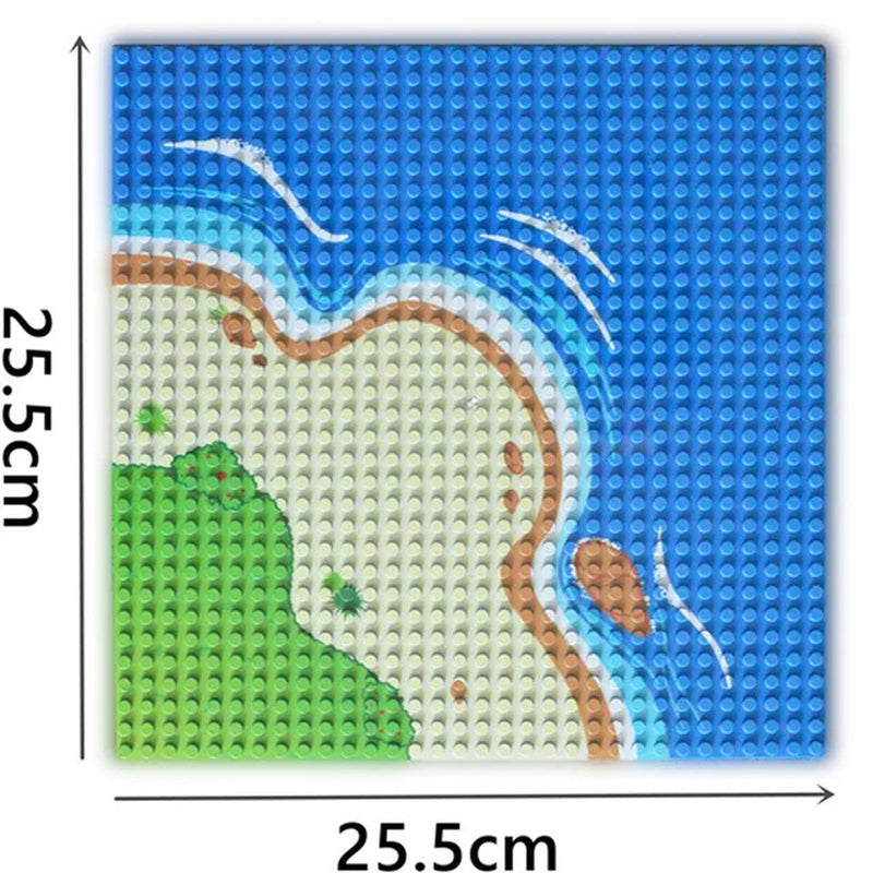 32X32 32X16 Dots Classic Base Plates Blocks Small Size DIY Bricks Baseplates ABS Plastic Assembly Plate Blocks for Children Kids