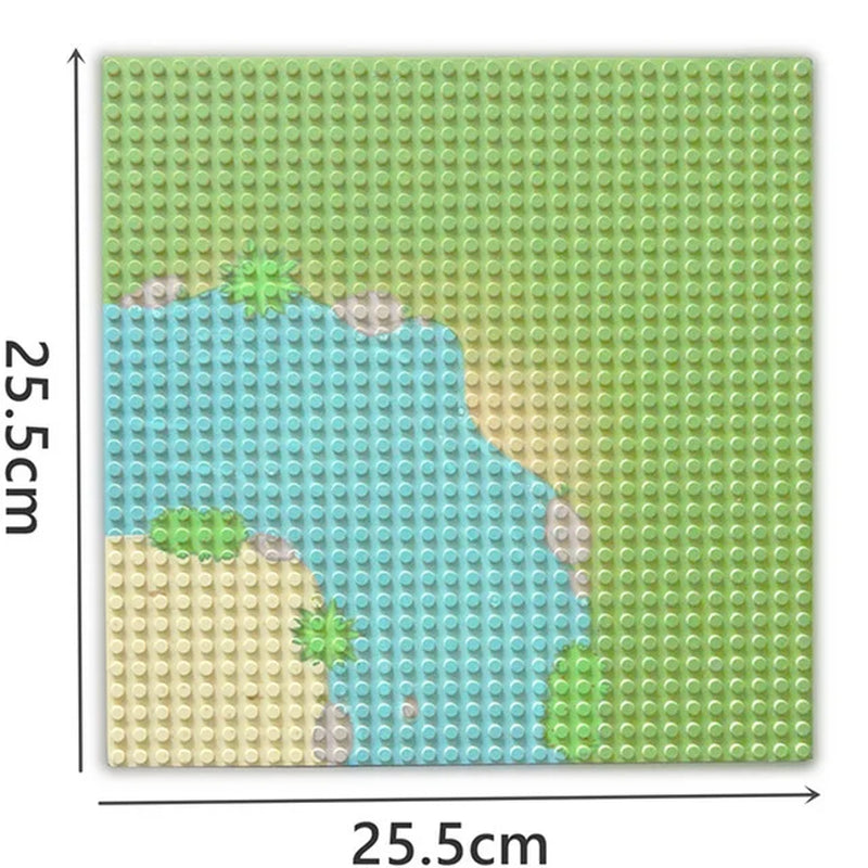 32X32 32X16 Dots Classic Base Plates Blocks Small Size DIY Bricks Baseplates ABS Plastic Assembly Plate Blocks for Children Kids