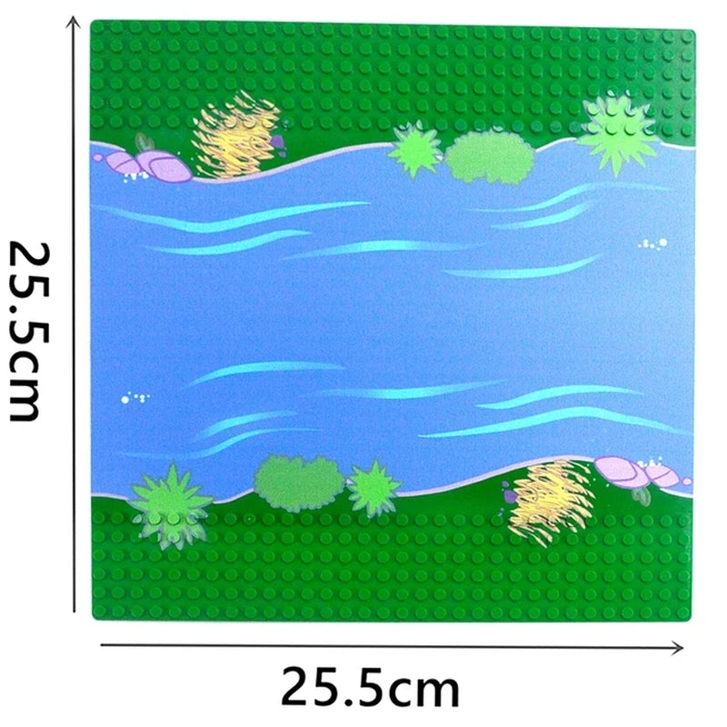 32X32 32X16 Dots Classic Base Plates Blocks Small Size DIY Bricks Baseplates ABS Plastic Assembly Plate Blocks for Children Kids