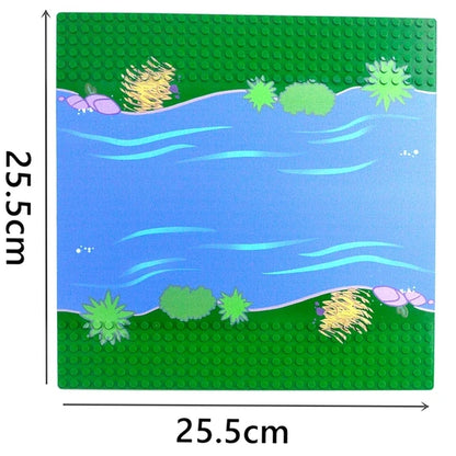32X32 32X16 Dots Classic Base Plates Blocks Small Size DIY Bricks Baseplates ABS Plastic Assembly Plate Blocks for Children Kids